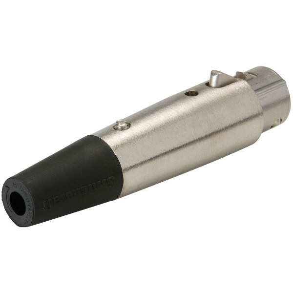 Main product image for Switchcraft A3F 3 Pin XLR Female Silver Pins Nickel 093-200